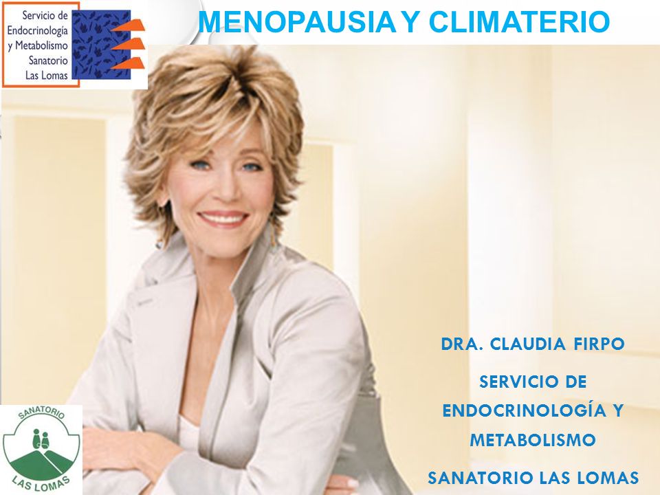 menopausia y climaterio diapositivas diabetes